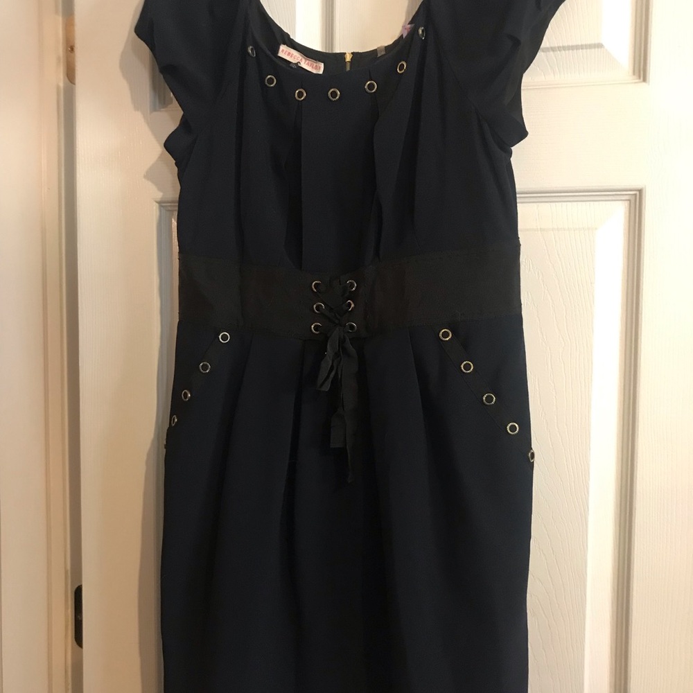 Rebecca Taylor Navy:Back dress size 12